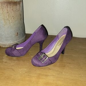 USED CONDITION WILD DIVA PURPLE PUMP WMNS SIZE 7